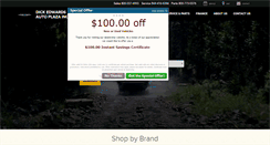 Desktop Screenshot of dickedwardsautoplaza.net